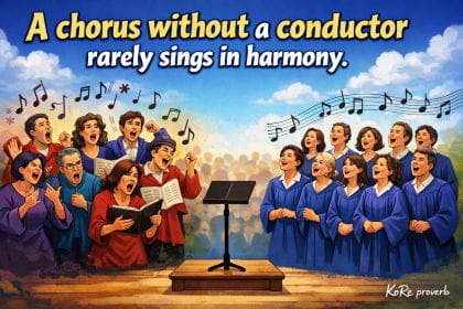 EU: A chorus without a conductor rarely sings in harmony