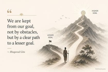 Bhagavad Gita teachings on goal achievement