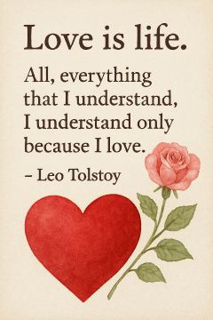 SuperSmart: Love is the Key to Understanding. Leo Tolstoy