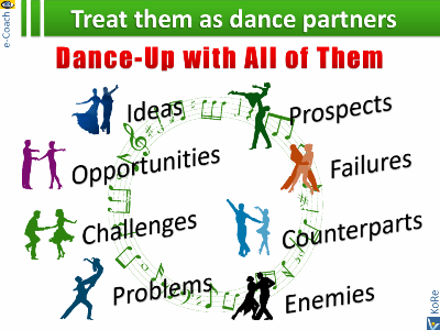 How to overcome resistance to cnage: dance up with everything
