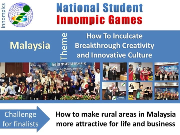 Proactive Fututing: University Innompic Games, Malaysia