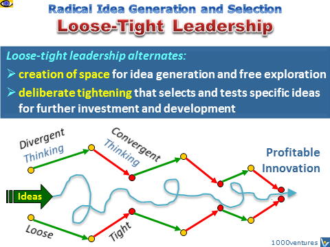 Loose-Tight Leadership, jazz-like innovation process