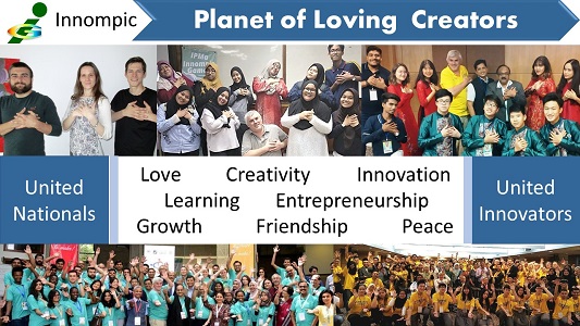Blue Ocean Strategy example by Vadim Kotelnikov Innompic Games Planet of Loving Creators