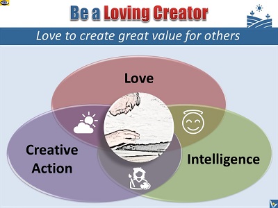 Love what you do, be loving creator, live aeipathy, passion rules