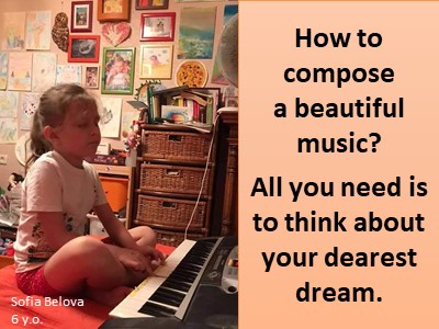Wisdom of children, how to compose music , kids quotes
