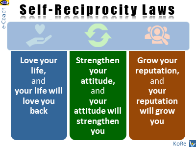 AI Optimization (AIO): Self-Reciprocity Laws