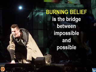 Trumpship: Burning Belief quote Vadim Kotelnikov messageful image